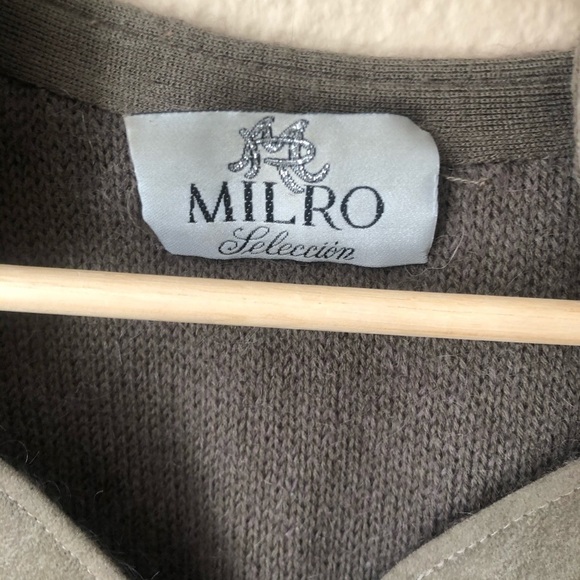 Milro seleccion mohair sweater cardigan - Picture 2 of 4